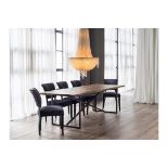 Arlington Dining Table 220x100cm Saloon & Iron 220 X 100 X 76cm RRP £1790