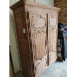 French Farmhouse Armoire-Genuine English reclaimed Timber 170 x 68 x 224cm