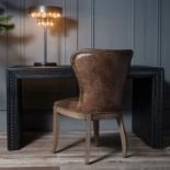 Portrait Desk-Sandshore Black 150x90x78cm RRP £2190