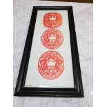 Artline Artwork Shillings Framed Black Wood