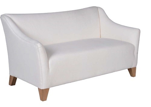 James 1 Seater - Galata Linen White Neat, compact and comfortable the James sofa offers the