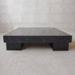 Big Foot Coffee Table Id 50"x 80"-Polished Black Marble 203 x 127 x 38cm RRP £5700