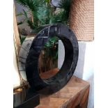 Black Polished Letter O