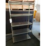 Skeleton Stainless steel bookcase 100 x 45 x 190cm Simple Design With A Modern Look That Goes Well