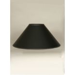 Coolie Shade Hemp Charcoal 75 5 x 75 5 x 26cm The Rounded Shape And Opal Interiors Of These Coolie