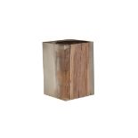 Xylem Driftwood Side Table 30x30cm -Acrylic 30x30x45cm RRP £3045