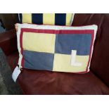 Fleet Semaphore Pillow Large Letter L 68 X 44 X 15cm RRP £155