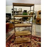 Versailles Bookcase Saloon and Iron 90 X 40 X 200cm