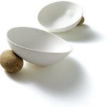 20 xBleu Nature C025 Igloolik Ceramic/Pebble Salad Bowl The Igloolik Collection Of Tableware Is An