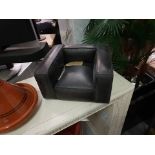 Mini Tribeca Sofa 1 seater Old Saddle Black 36 x 31 x 20cm RRP £155