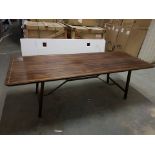 Tarmac Dining Table 250 x 95 x 77cm A beautiful high-end dining table and console, the Tarmac range