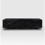 Marble Floating Coffee Table Polished Black Marble 140 x 81 3 x 36 8cm RRP £1140