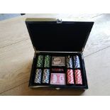 Las Vegas Executive Poker set in presentation case