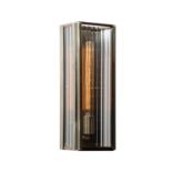 Elixir Sconce Flat Brass The Elixir range was inspired by 1930’s strict geometrical glass and