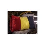 Flag Cushion He Components Of The Flag Are Painstakingly Handcrafted, With Each Colour