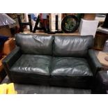 Viscount William Sofa 2 Seater -Evergreen Full Leather 181 x 101 x 88cm RRP £1700