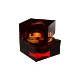 Adventurer Cube With Sphere 15x15x15cm Amber 15 x 15 x 15cm RRP £660