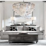 Odeon Large 7 Ring Chandelier The Odeon Lighting Collection Is A Modern Day Interpretation Of