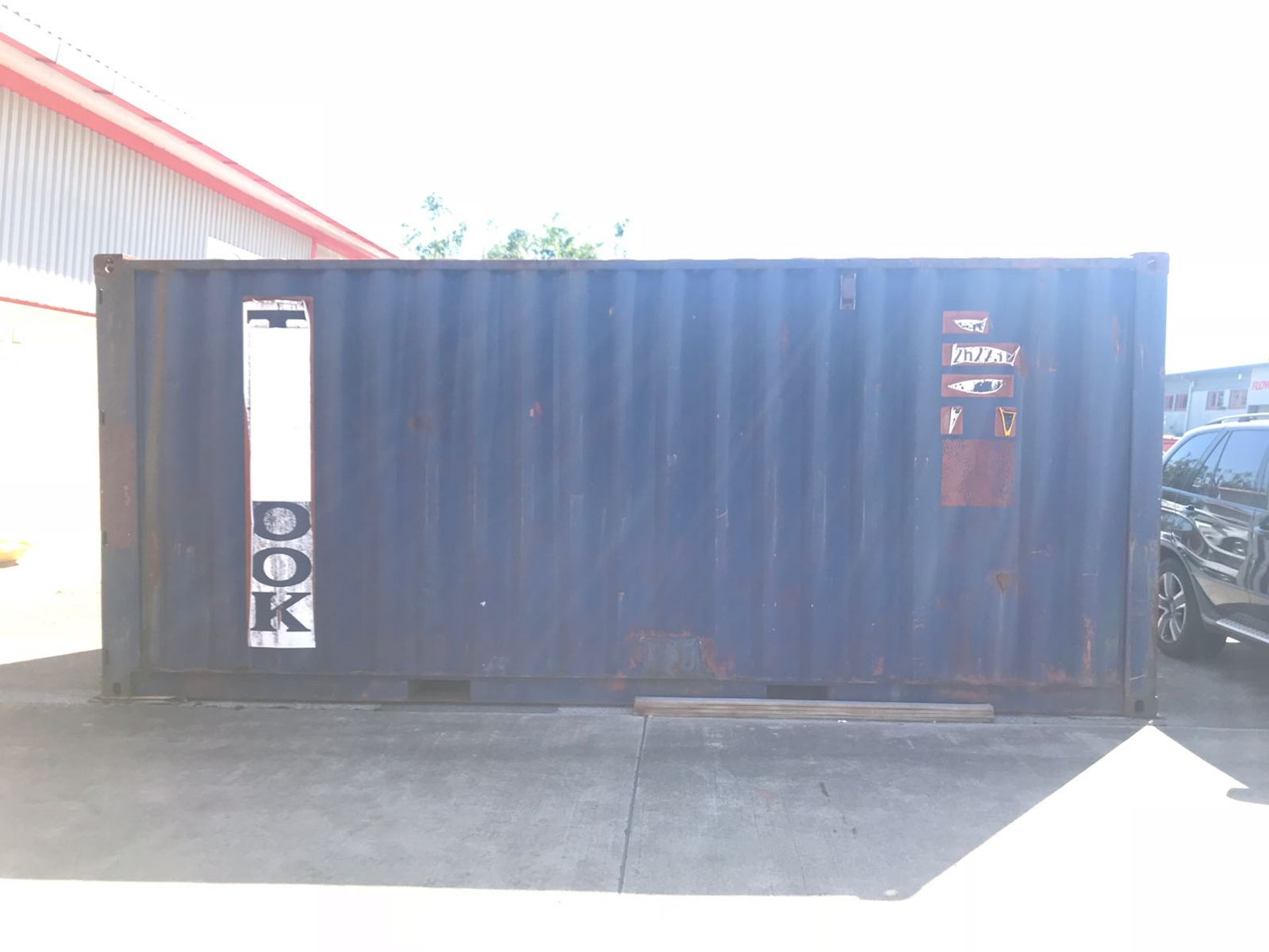 20ft metal storage container