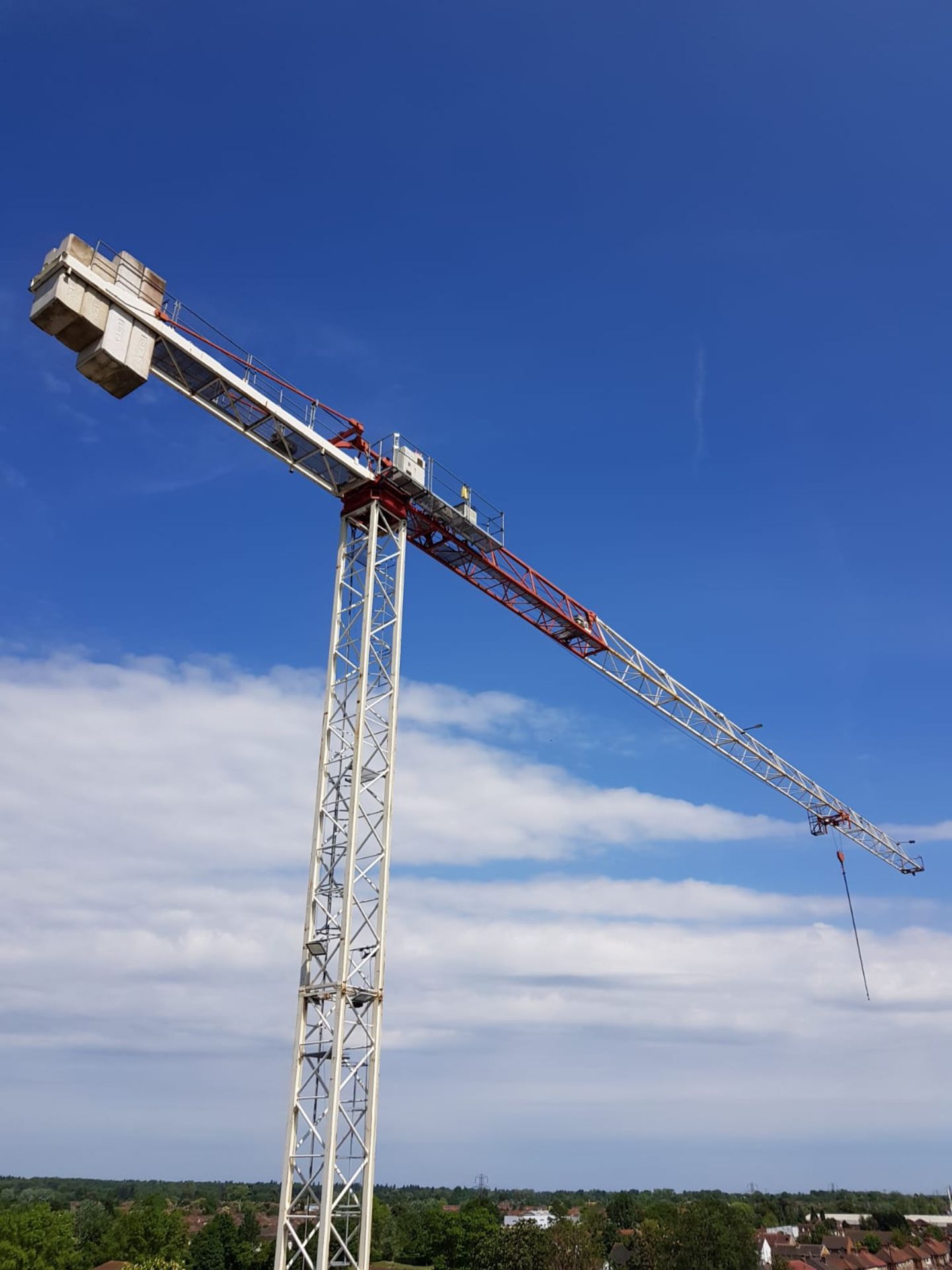 Tower Crane FLAT TOP – CITY Model: CTT 61A-2.5 - see specification - Image 4 of 5