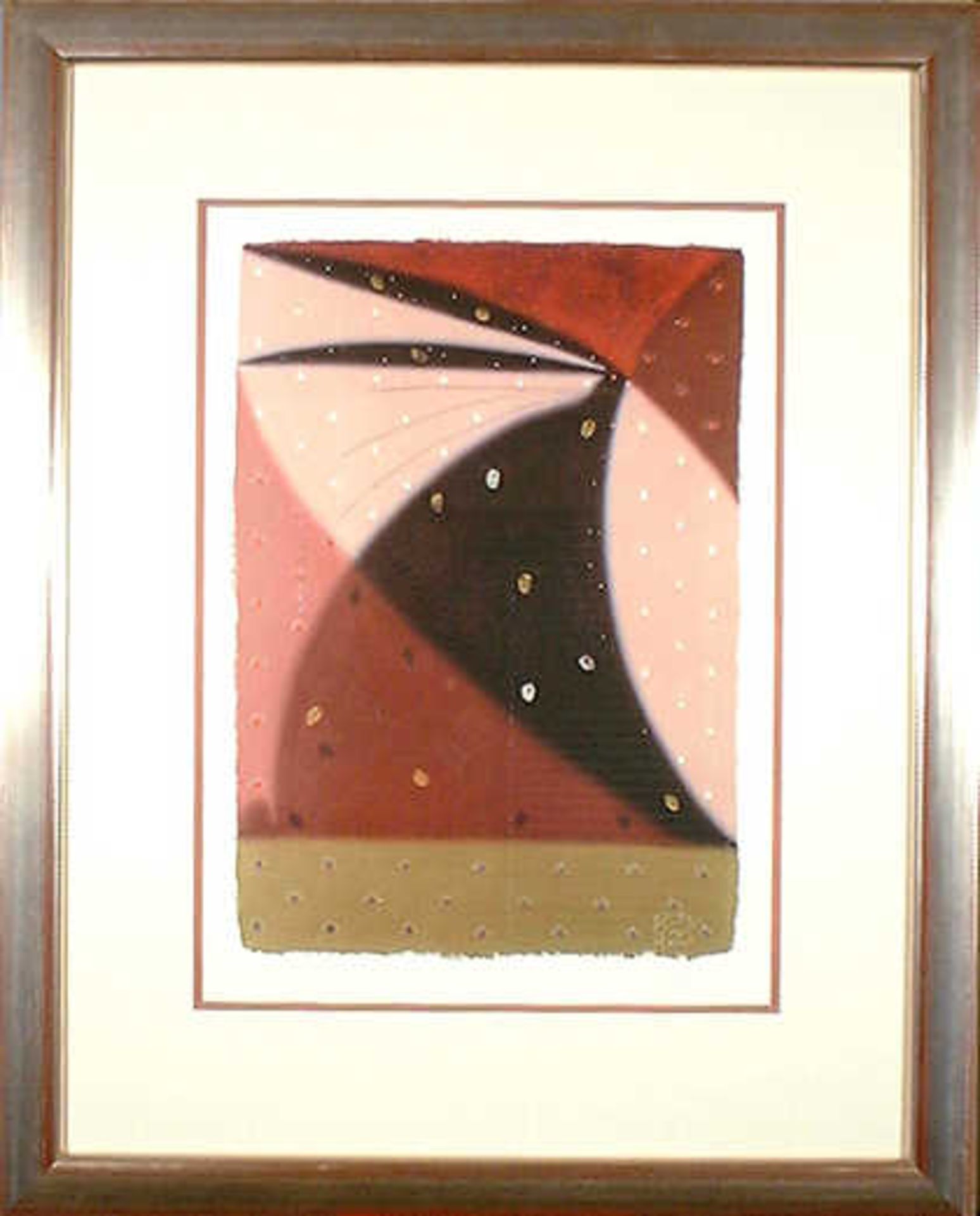 Gilbert Govinder Nazran  Limited Edition 79/600  - Mounted and Framed 60x75cm My art training