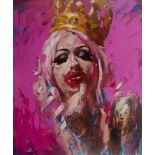 Yellow Crown Chris Guest Oil on Panel129.5 x 101.6cmChris Guest is a London based Artist.He