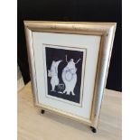 The Opera Lovers Samantha Barnes Limited Edition 147/500 - Mounted and Framed 70 x 57cm