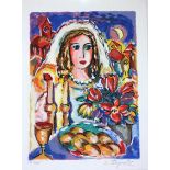 Bride On Her Wedding Night Zamy Steynovitz  Artist Proof, 33/65  - Mounted 28x36cm Zamy Steynovitz