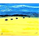 La Paysage De Provence III Jean Claud Tron  Signed Limited Edition Hand Embellished Giclée 62/250  -