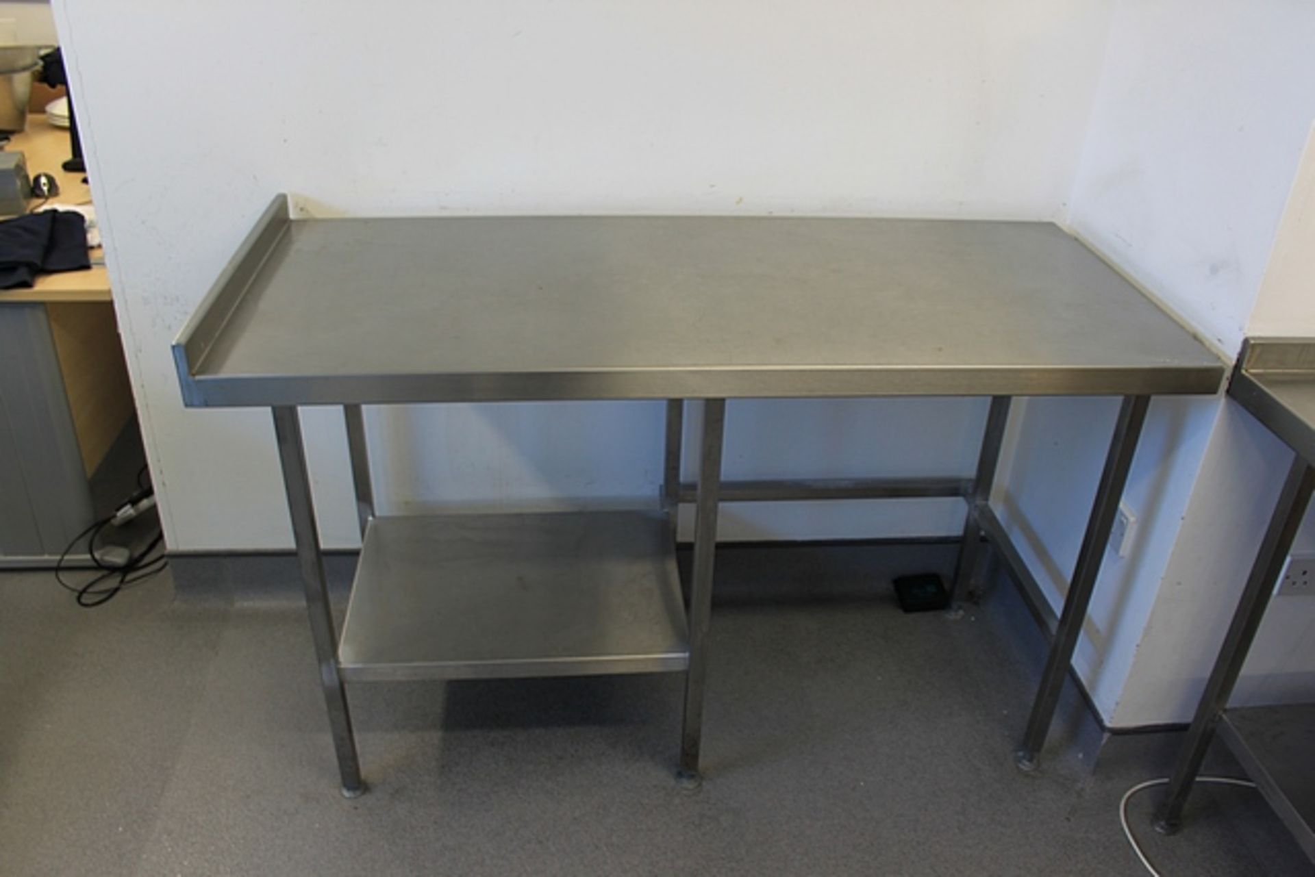 Stainless steel preparation table 650 x 1500mm Location in College 4th Floor