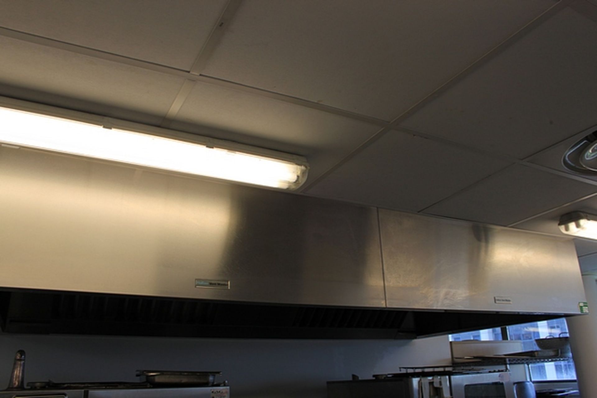 Halton Ventmaster CV-W extraction canopy stainless steel 5m x 1300mm (14618-18)Location in College