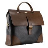 Mark Giusti Milano Briefcase Deep Blue Sea Rrp £345.00 The Milano Leather Briefcase From The Deep