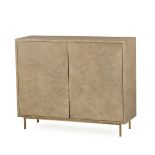 Maison 55 Crawford 2 Door Sideboard Console Narrow 2 Door Storage Console Wrapped In Cream