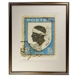 Coup & Co Art Postage Stamp Corsica carton dimensions 763 x 86- Coup & Co limited edition handmade