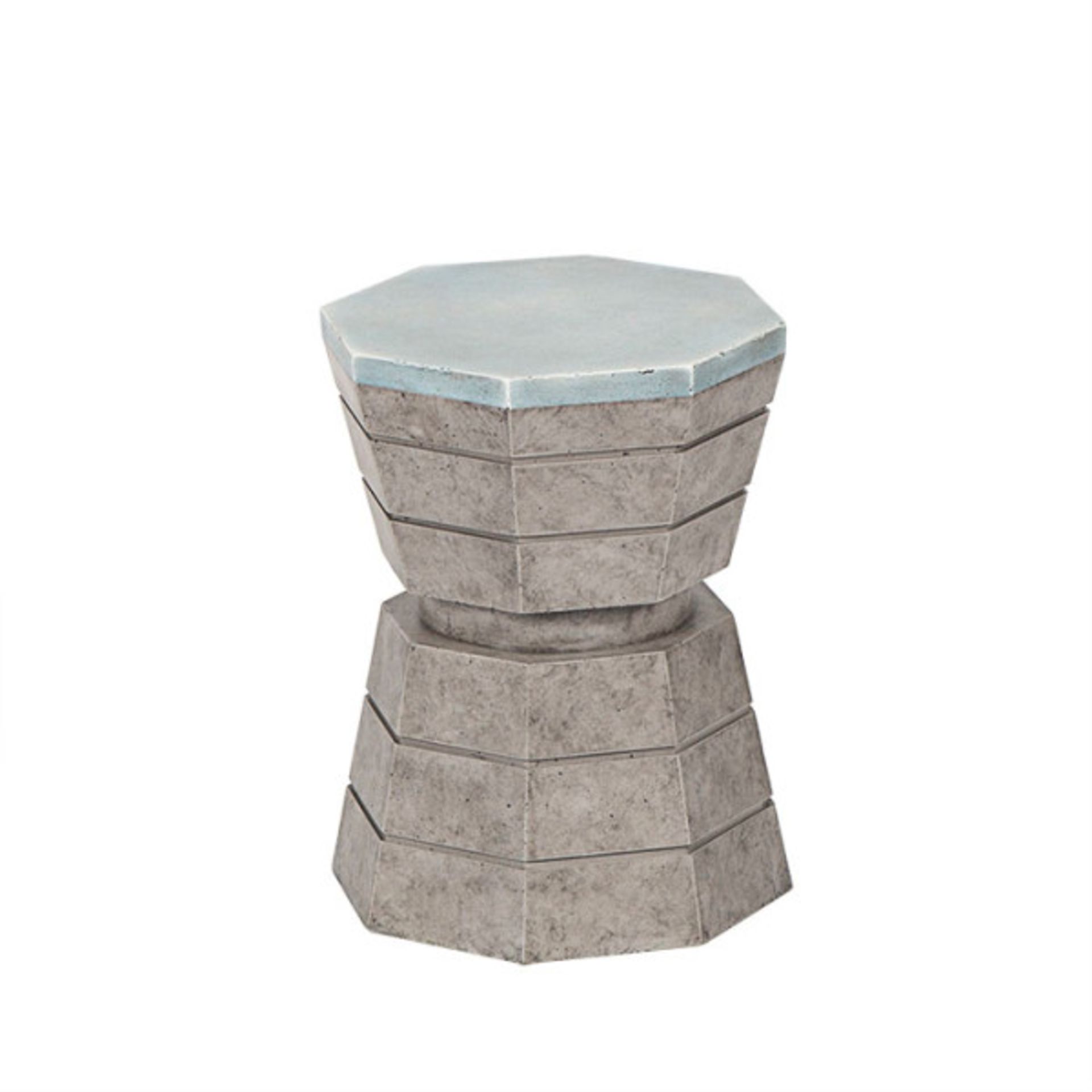 Tracey Boyd Seating Precast Barrista Stool - Blue Top MSRP £174
