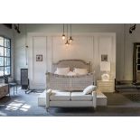 Tracey Boyd Beds Bed Of Roses - Grey / UK King (mattress not supplied) 216.5 x 163.6 x 127.5 CM MSRP