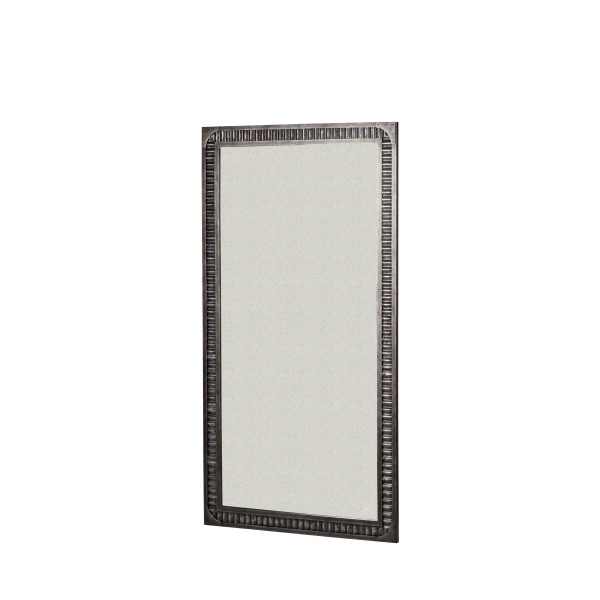 Beauhome Mirrors Jawa Floor Mirror Material: Iron Frame + corrugated sheet metal + Antiqued Mirror - - Bild 2 aus 2