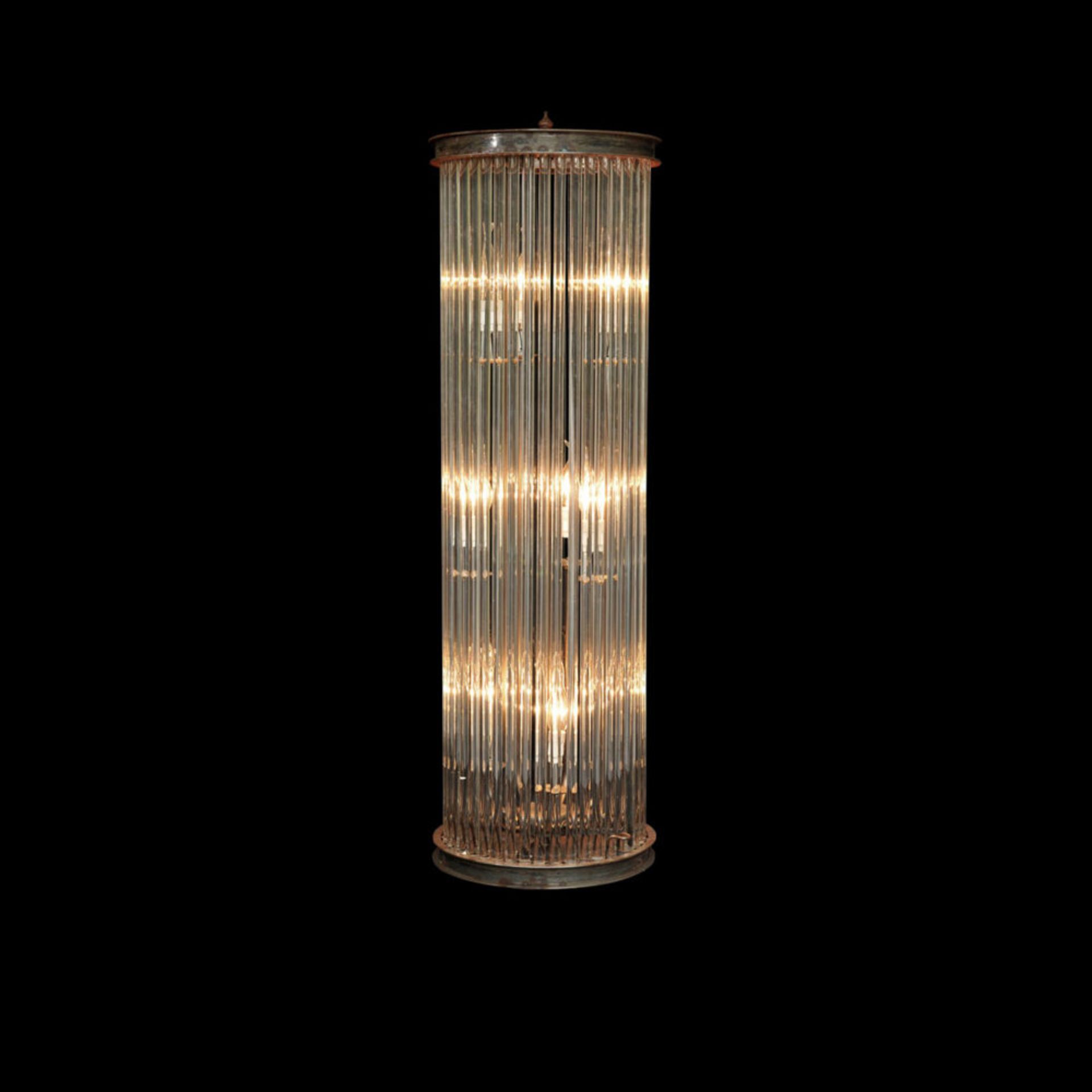 Glass Rod Large Floor Lamp 160cm-Dark Bronze(Uk) The Rod Collection Is A Modern Day Interpretation