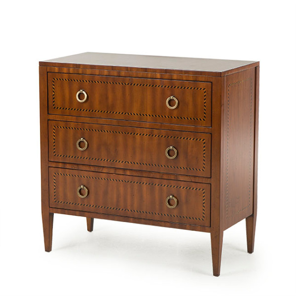 Maison 55 Chests & Nightstand 3 Drawer Chest On Legs carton dimensions 55 x 100 x 109cm MSRP £1939