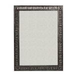 Beauhome Mirrors Jawa Mirror - Small 76.2 x 3.8 x 101.6 CM Material: Iron Frame + corrugated sheet