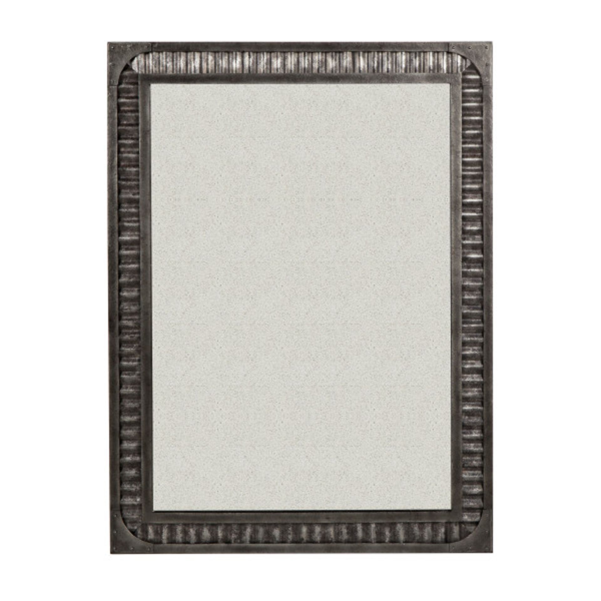 Beauhome Mirrors Jawa Mirror - Small 76.2 x 3.8 x 101.6 CM Material: Iron Frame + corrugated sheet