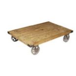 French Farmhouse Coffee Table Genuine English Reclaimed Timber 150 x 100 x 33cm