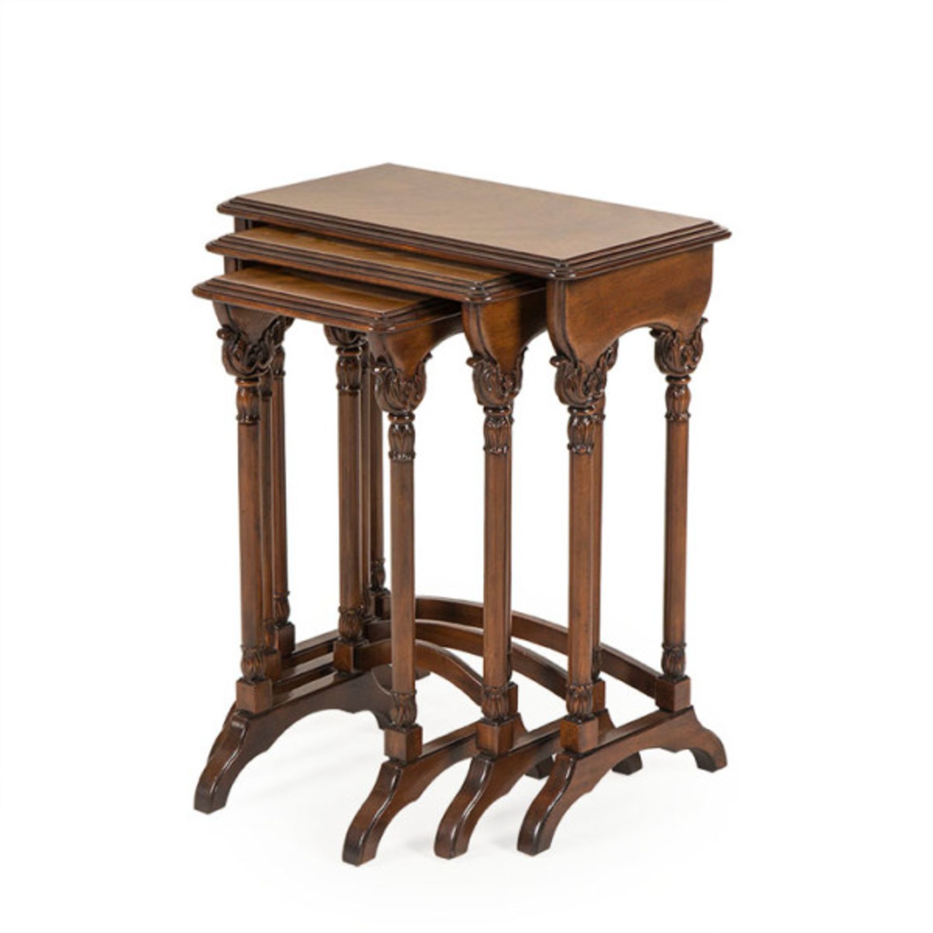 Maison 55 Tables 459 Country Manor Nesting Tables carton dimensions 50 x 73 x 85cm - Maison 55