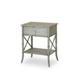 Tracey Boyd Bamboo Nightstand Sage Green 55 x 40 x 68.6 cm MSRP £1033