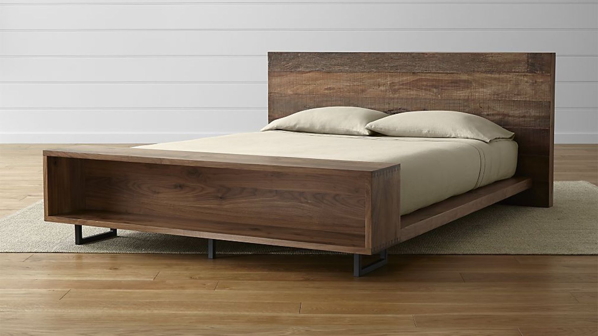 Thomas Bina Atwood Bed UK King (mattress not supplied) An infinitely simple platform graced with a