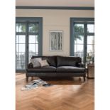 Canson Large 3 Seater Leather Sofa Napinha Camel Leather The Canson is a contemporary, streamlined