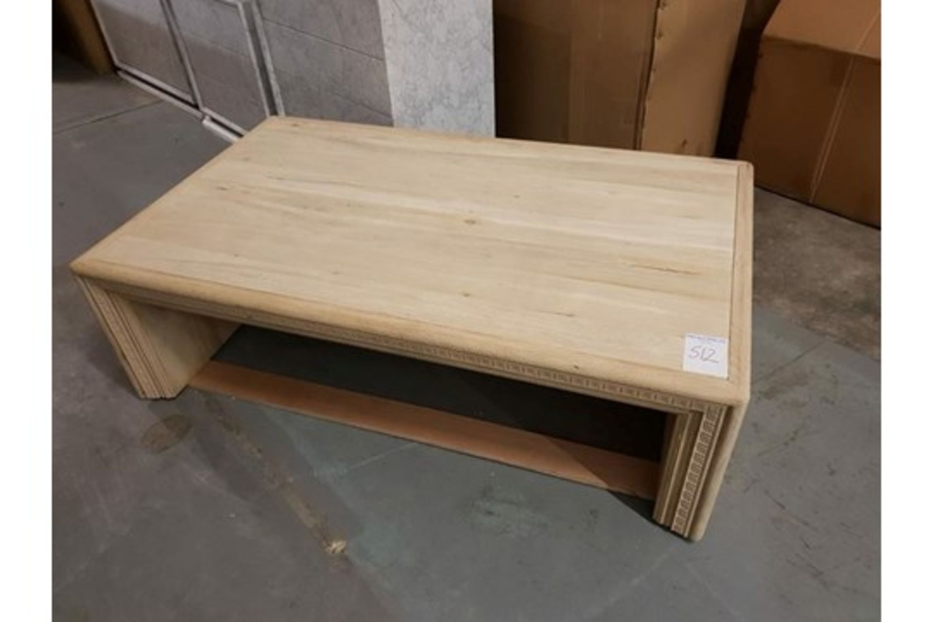 Portrait Coffee Table 150x90cm-Sandshore Natural 150 x 90 x 45cm RRP £2070