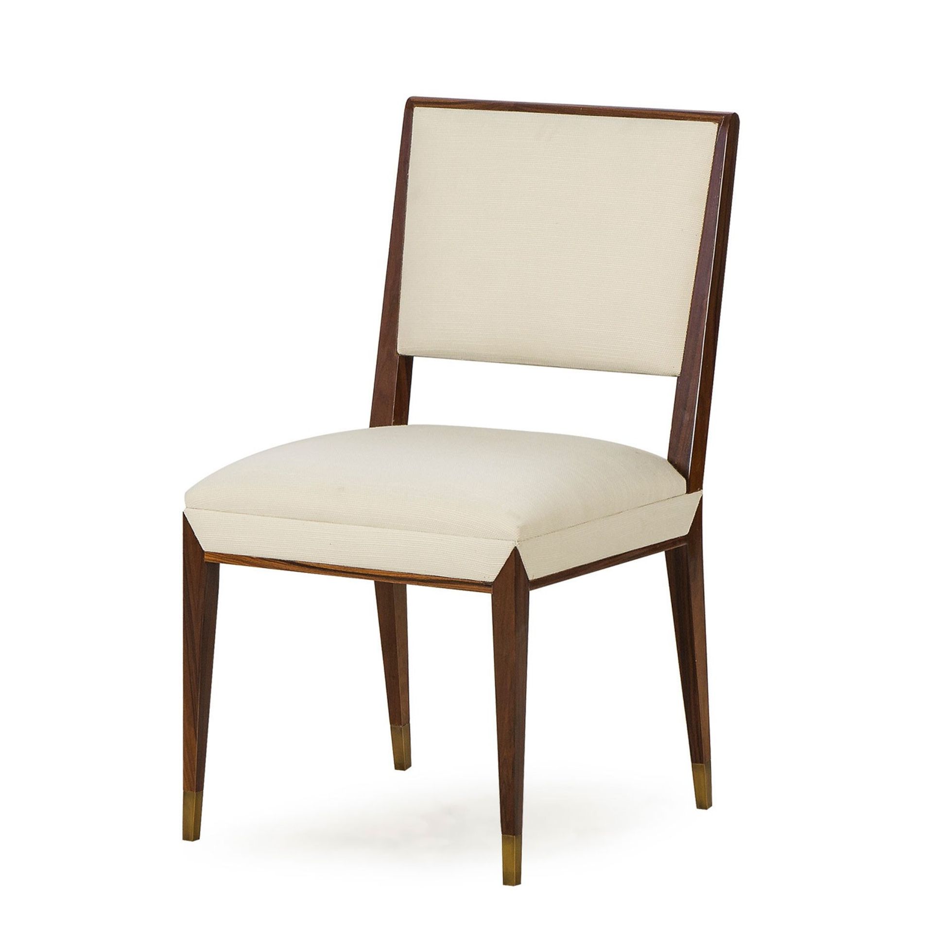 Reform Side Chair Rosewood / Misha Cream An Elegant, Upholstered Chair, Crafted From A Beech Wood