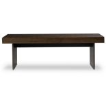 Thomas Bina Tribeca Bench Tribeca Epitomizes Modern Simplicity.? This Bench Features A Cold Rolled