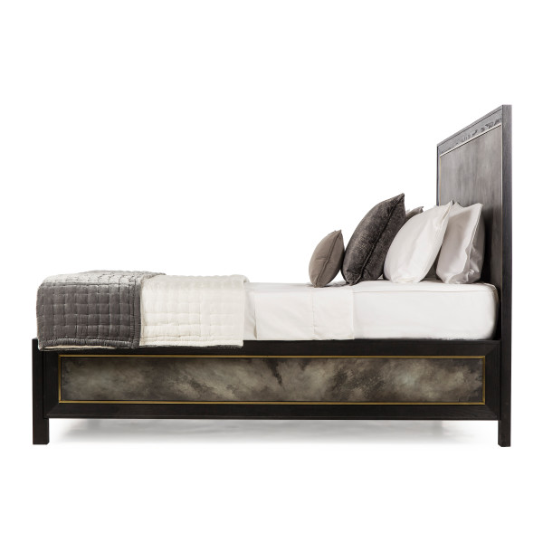 Maison 55 Levi Bed -UK King 211.5 x 163.1 x 140 CMThe use of dark colors create a dramatic and - Image 2 of 2